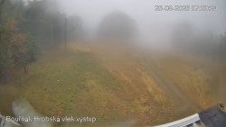 Bouřňák-szczyt, widok na południe