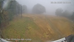Vrchol Bouřňák, pohled na jih