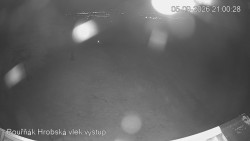Vrchol Bouřňák, pohled na jih
