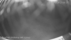 Vrchol Bouřňák, pohled na jih