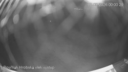 Vrchol Bouřňák, pohled na jih