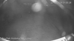 Vrchol Bouřňák, pohled na jih