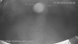 Bouřňák-szczyt, widok na południe