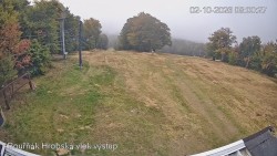 Vrchol Bouřňák, pohled na jih