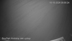 Vrchol Bouřňák, pohled na jih