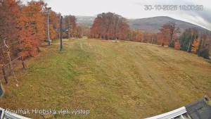 Bouřňák Sports Center - Bouřňák Peak, view to the south - 30.10.2026 v 10:00 Bouřňák Sports Center - Bouřňák Peak, view to the south - 30.10.2026 v 10:00