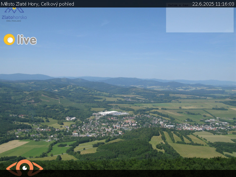 Město Zlaté Hory - Celkový pohled - 22.6.2025 v 11:16 Město Zlaté Hory - Celkový pohled - 22.6.2025 v 11:16