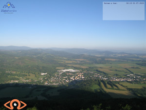 Město Zlaté Hory - Celkový pohled - 1.7.2025 v 06:45