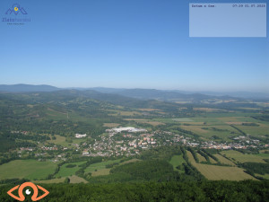 Město Zlaté Hory - Celkový pohled - 1.7.2025 v 07:45