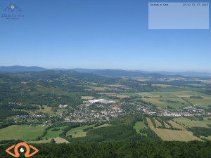 Město Zlaté Hory - Celkový pohled - 1.7.2025 v 10:45