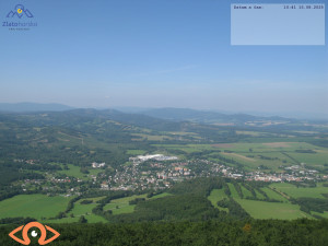Město Zlaté Hory - Celkový pohled - 15.8.2025 v 10:45