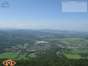 Město Zlaté Hory - Celkový pohled - 15.8.2025 v 12:45