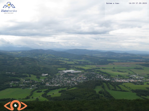 Město Zlaté Hory - Celkový pohled - 17.9.2025 v 14:45