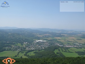 Město Zlaté Hory - Celkový pohled - 31.7.2026 v 12:45 Město Zlaté Hory - Celkový pohled - 31.7.2026 v 12:45