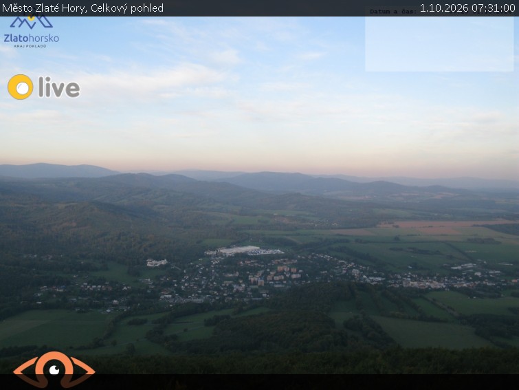 Město Zlaté Hory - Celkový pohled - 1.10.2026 v 07:31