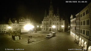 Město Liberec - Náměstí Dr. Edvarda Beneše - 9.5.2025 v 01:45