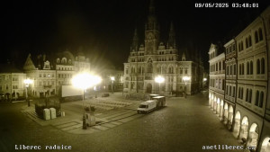 Město Liberec - Náměstí Dr. Edvarda Beneše - 9.5.2025 v 03:45