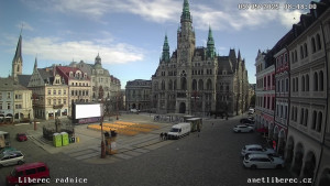Město Liberec - Náměstí Dr. Edvarda Beneše - 9.5.2025 v 08:45