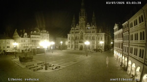 Město Liberec - Náměstí Dr. Edvarda Beneše - 3.7.2025 v 03:00