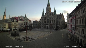 Město Liberec - Náměstí Dr. Edvarda Beneše - 3.7.2025 v 05:45