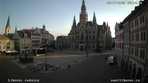 Město Liberec - Náměstí Dr. Edvarda Beneše - 3.7.2025 v 06:00