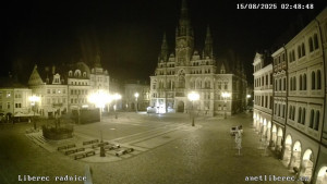 Město Liberec - Náměstí Dr. Edvarda Beneše - 15.8.2025 v 02:45