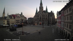 Město Liberec - Náměstí Dr. Edvarda Beneše - 15.8.2025 v 05:45