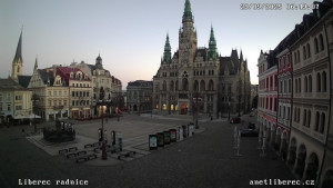 Město Liberec - Náměstí Dr. Edvarda Beneše - 29.9.2025 v 06:45