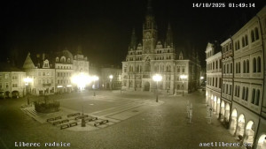 Město Liberec - Náměstí Dr. Edvarda Beneše - 14.10.2025 v 01:45
