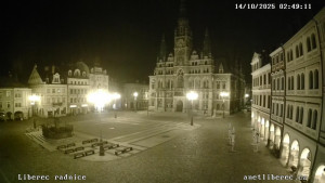 Město Liberec - Náměstí Dr. Edvarda Beneše - 14.10.2025 v 02:45