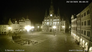 Město Liberec - Náměstí Dr. Edvarda Beneše - 24.10.2025 v 00:45
