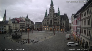 Město Liberec - Náměstí Dr. Edvarda Beneše - 24.10.2025 v 07:45