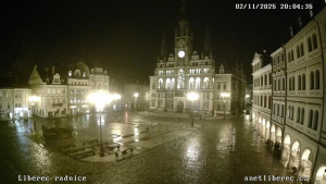 Město Liberec - Náměstí Dr. Edvarda Beneše - 2.11.2025 v 20:00