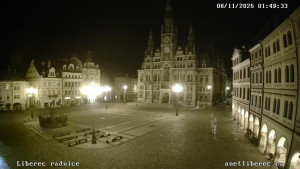 Město Liberec - Náměstí Dr. Edvarda Beneše - 6.11.2025 v 01:45 Město Liberec - Náměstí Dr. Edvarda Beneše - 6.11.2025 v 01:45