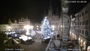 Město Liberec - Náměstí Dr. Edvarda Beneše - 2.12.2025 v 01:45