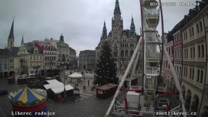 Město Liberec - Náměstí Dr. Edvarda Beneše - 2.12.2025 v 08:45