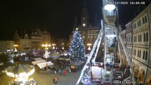 Město Liberec - Náměstí Dr. Edvarda Beneše - 2.12.2025 v 16:45