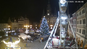 Město Liberec - Náměstí Dr. Edvarda Beneše - 2.12.2025 v 18:45