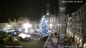 Město Liberec - Náměstí Dr. Edvarda Beneše - 2.12.2025 v 19:45