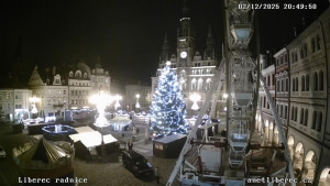Město Liberec - Náměstí Dr. Edvarda Beneše - 2.12.2025 v 20:45
