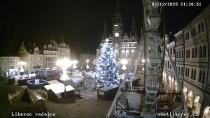 Město Liberec - Náměstí Dr. Edvarda Beneše - 2.12.2025 v 21:30
