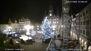 Město Liberec - Náměstí Dr. Edvarda Beneše - 2.12.2025 v 22:00