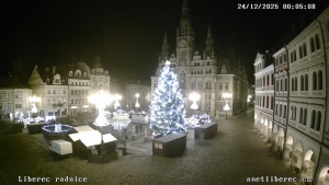 Město Liberec - Náměstí Dr. Edvarda Beneše - 24.12.2025 v 00:00