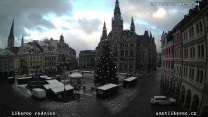 Město Liberec - Náměstí Dr. Edvarda Beneše - 24.12.2025 v 08:45