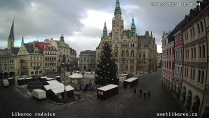 Město Liberec - Náměstí Dr. Edvarda Beneše - 24.12.2025 v 10:45