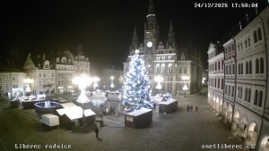 Město Liberec - Náměstí Dr. Edvarda Beneše - 24.12.2025 v 17:45