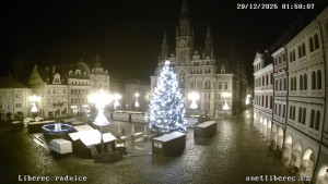 Město Liberec - Náměstí Dr. Edvarda Beneše - 29.12.2025 v 01:45