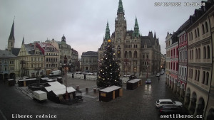 Město Liberec - Náměstí Dr. Edvarda Beneše - 29.12.2025 v 08:45