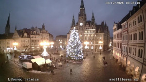 Město Liberec - Náměstí Dr. Edvarda Beneše - 29.12.2025 v 16:30