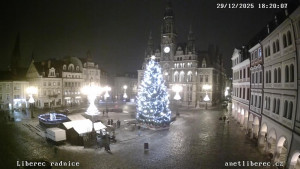 Město Liberec - Náměstí Dr. Edvarda Beneše - 29.12.2025 v 18:15